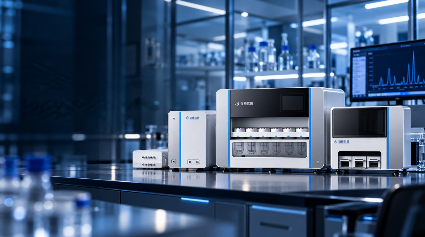 Modern analytical laboratory instruments